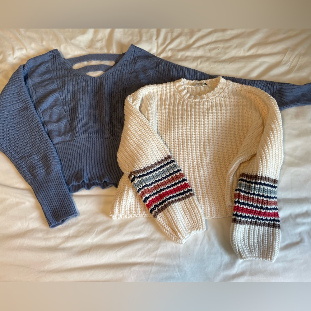2 cute sweaters